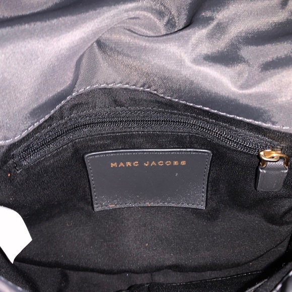 Marc Jacobs Black Trooper Nomad Crossbody Saddle Bag - Picture 4 of 4
